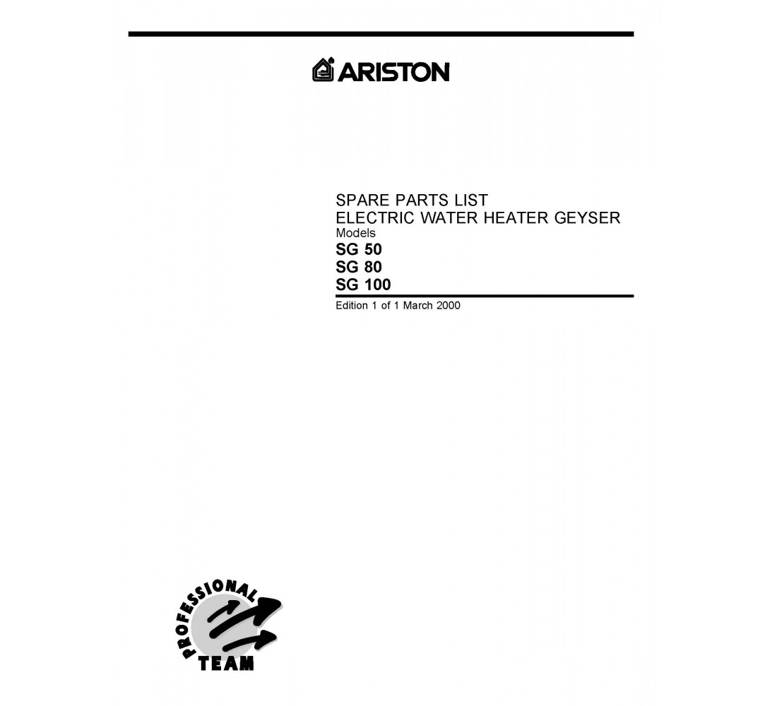 ARISTON SG 50, 80, 100